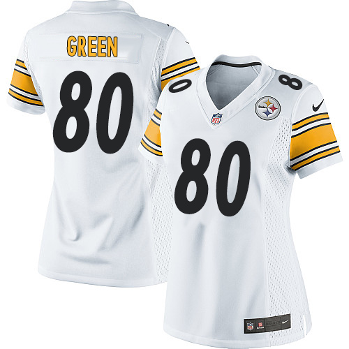 Women's Elite Ladarius Green Nike Jersey White Road - #80 NFL Pittsburgh Steelers